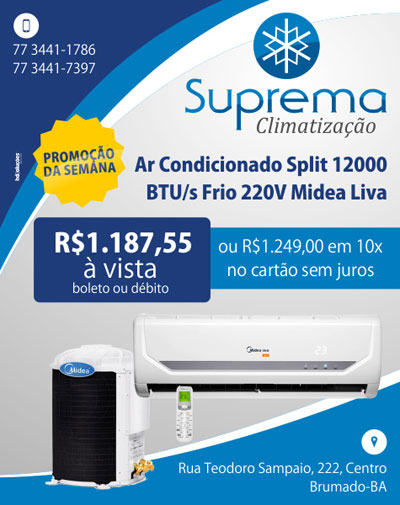 Suprema Refrigerações apresenta a promoção desta segunda-feira (18)