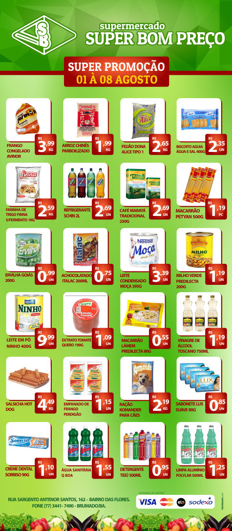 Brumado: Super promoção no Supermercado Super Bom Preço