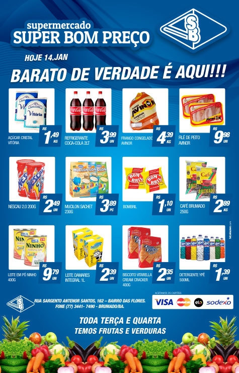 Brumado: Confira as promoções do Supermercado Super Bom Preço