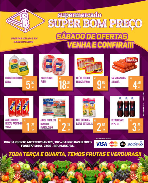 Brumado: Confira as promoções do Supermercado Super Bom Preço