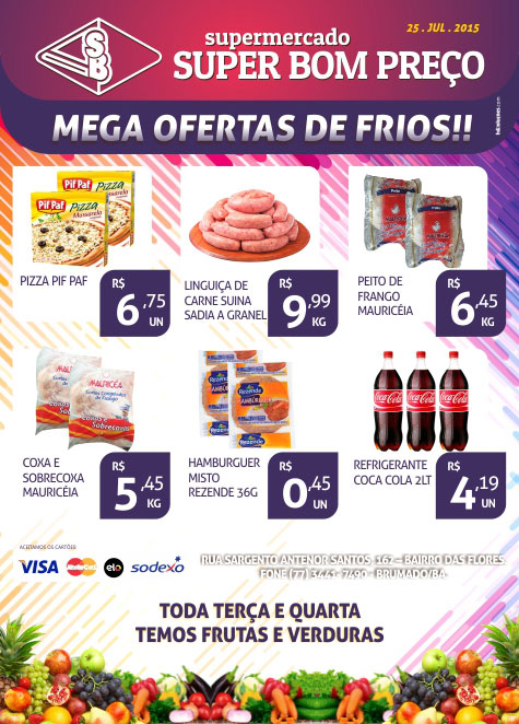 Brumado: Confira as promoções deste sábado (25) no Supermercado Super Bom Preço