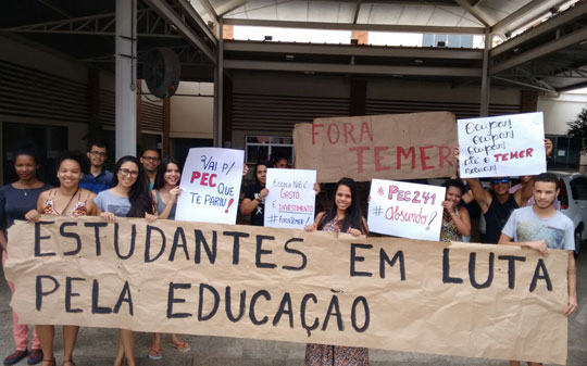 Brumado: Movimentos sociais farão protesto contra a PEC 55 na sexta-feira (9)