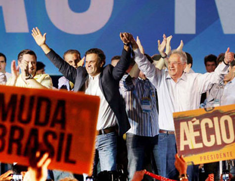Eleições 2014: Em convenção, PSDB confirma candidatura de Aécio Neves