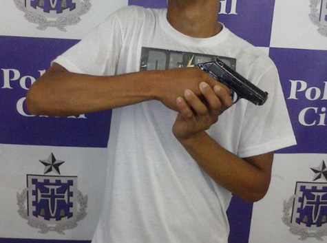 Brumado: Rapaz é detido com arma de brinquedo