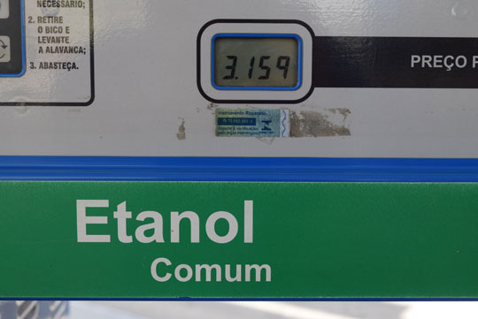 Preço do etanol sofre reajuste em Brumado