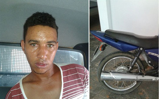 Polícia de Rio do Antônio prende acusado de roubar motocicleta no Distrito de Ibitira