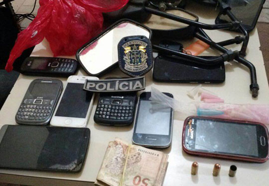Rio do Pires: Polícia prende suspeito de roubos e apreende munições