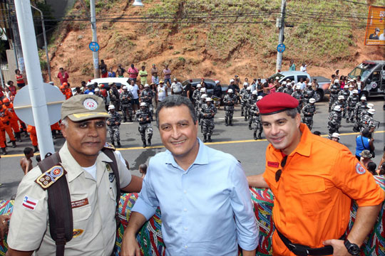 Rui Costa: 'Bandidos vão sentir mão forte do Estado e polícias'