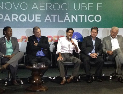 Salvador: Ex-prefeito de Caculé participa do lançamento do projeto do novo Aeroclube