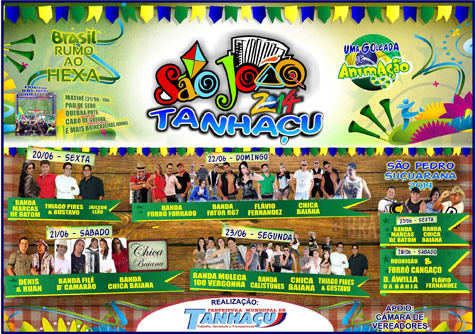 Tanhaçu: Festejos juninos iniciam na próxima sexta (20)