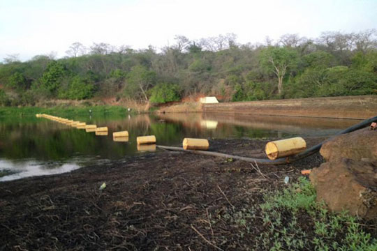 Baixo nível de reservatório compromete abastecimento de água no município de Rio do Antônio