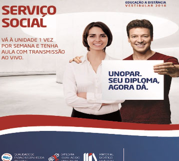 Inscreva-se no curso de Serviço Social da Unopar em Brumado