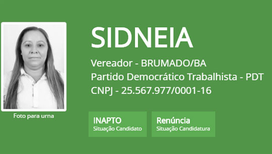 Eleições 2016: Candidata a vereadora renuncia de disputar o pleito em Brumado