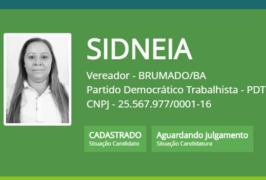 Eleições 2016: Candidata a vereadora não está filiada a nenhum partido em Brumado
