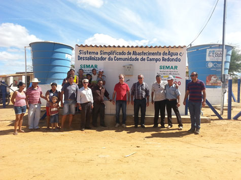 Brumado: Sistema simplificado de água é inaugurado em Campo Redondo