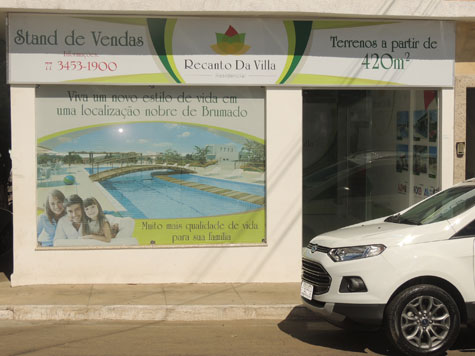 Brumado: Venda de lotes do Recanto da Villa continuam em stand e imobiliárias