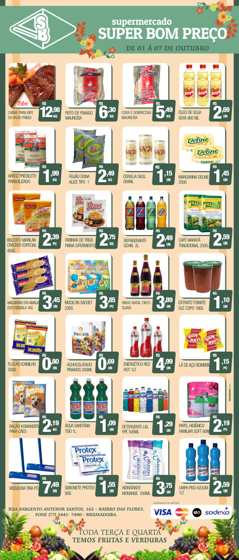 Brumado: Confira as promoções do Supermercado Super Bom Preço