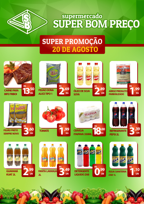 Brumado: Confira as promoções desta quarta (20) no supermercado Super Bom Preço