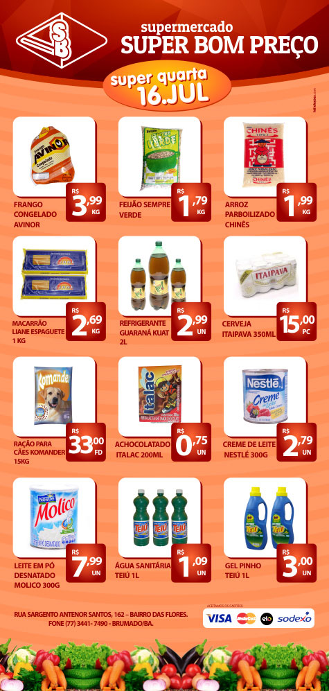 Brumado: Confira as promoções do Supermercado Super Bom Preço