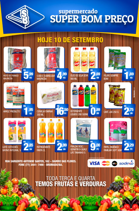 Brumado: Confira as promoções do Supermercado Super Bom Preço