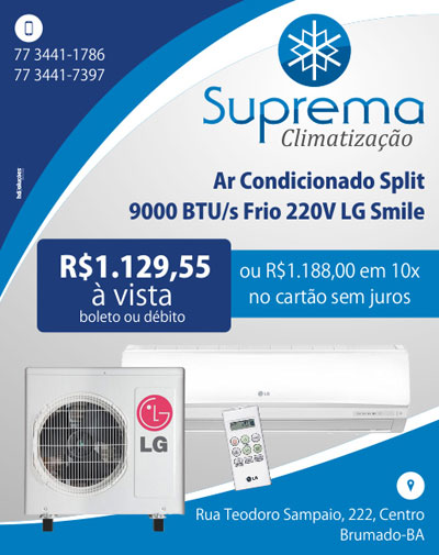 Confira a promoção desta semana na Suprema Refrigerações