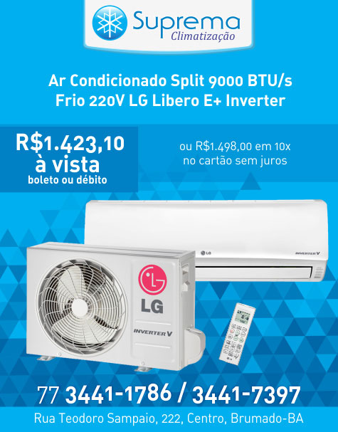 Confira a promoção desta semana na Suprema Refrigerações