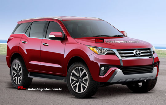 Toyota apresenta linha 2015 para a Hilux e SW4