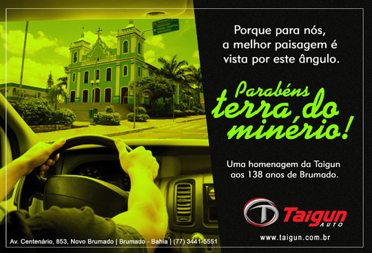 Brumado 138 anos - Taigun Auto