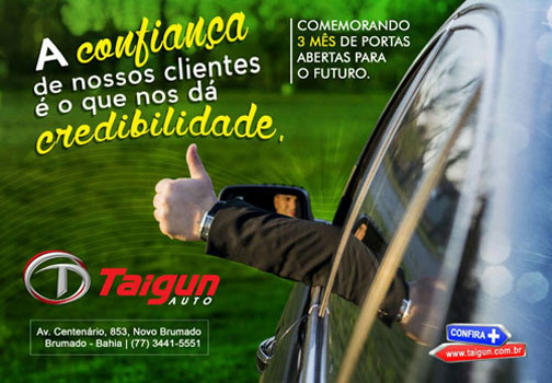 Brumado: Taigun Auto completa três meses com recorde de clientes satisfeitos