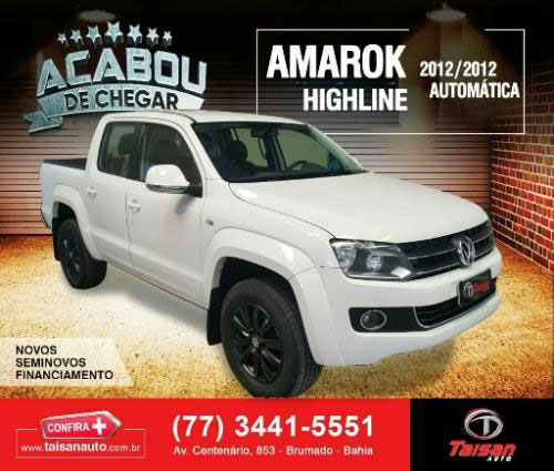 Amarok Highline acaba de chegar na Taisan Auto em Brumado