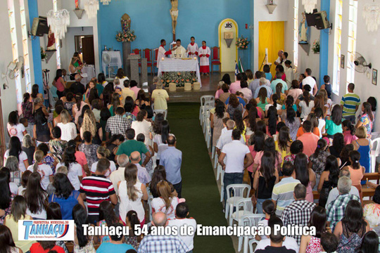Tanhaçu comemorou 54 anos de emancipação política com celebrações religiosas