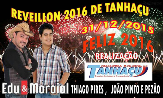 Prefeitura de Tanhaçu promove grande festa de final de ano no dia 31