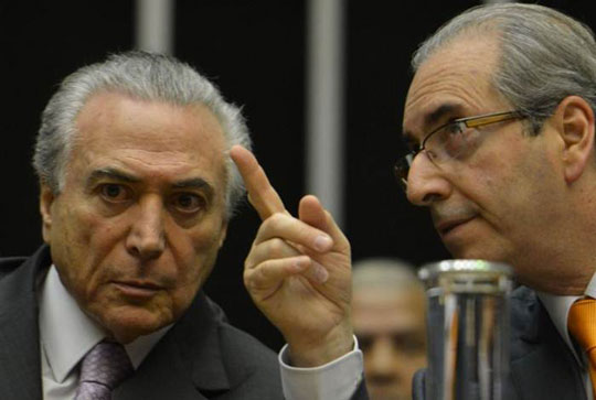 Temer diz para Cunha renunciar, diz jornal
