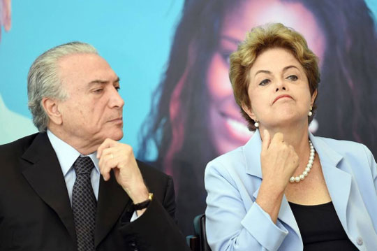 MPE pede cassação do presidente Michel Temer e inelegibilidade de Dilma Rousseff