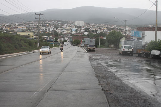 Choveu mais do que o previsto na madrugada de quarta-feira (29) em Brumado