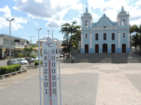 Brumado com sensação térmica de 40°C