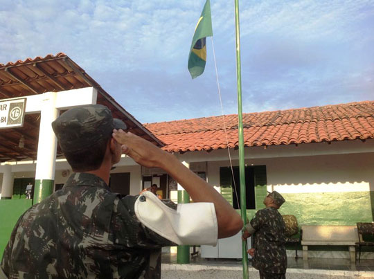 Tiro de Guerra de Brumado comemora Dia da Bandeira