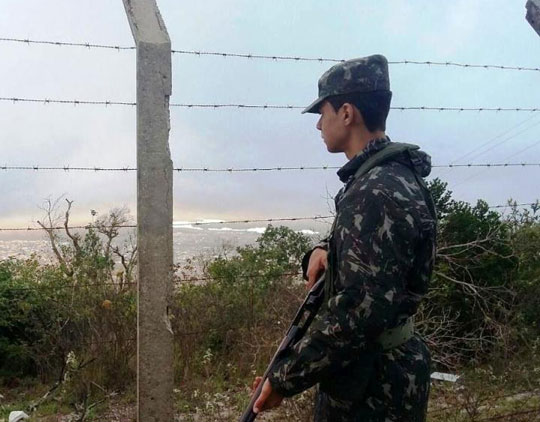 Atiradores do Tiro de Guerra de Brumado realizam exercício de defesa de ponto sensível