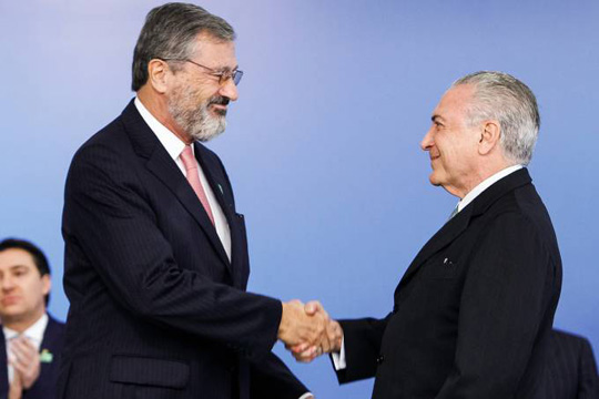 Novo ministro da Justiça questiona abertura de inquérito contra Michel Temer