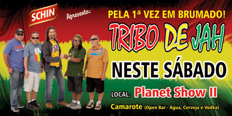 A banda de reggae Tribo de Jah se apresenta em Brumado no próximo sábado (08)