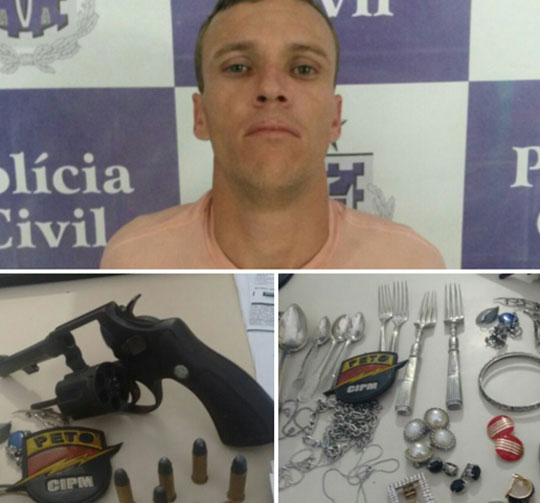 Polícia detém suspeito de praticar homicídio em Brumado