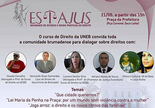 Brumado: Alunos da Uneb promovem Seminário de Estágio e Novas Práticas do Direito