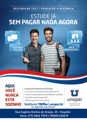 Nova promoção na Unopar: Faça sua matrícula sem pagar nada agora