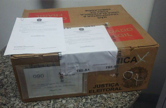 Urna eletrônica de Brumado é selecionada para auditoria no TRE em Salvador