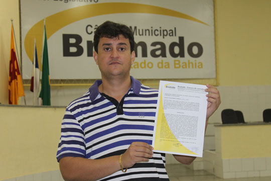 Brumado: Castilho Viana requer CPI para apuração das denúncias do Setor de Obras e Transportes