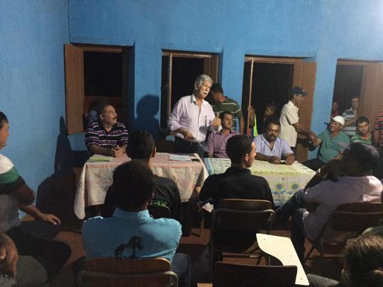 Vereadores de oposição participam de reunião com Eduardo Vasconcelos na zona rural em Brumado