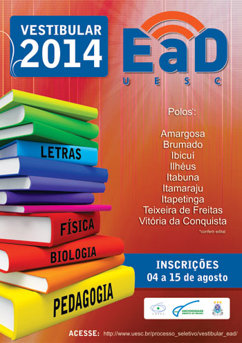 Brumado: Dia 15 termina prazo de inscrição para vestibular da UESC/UAB