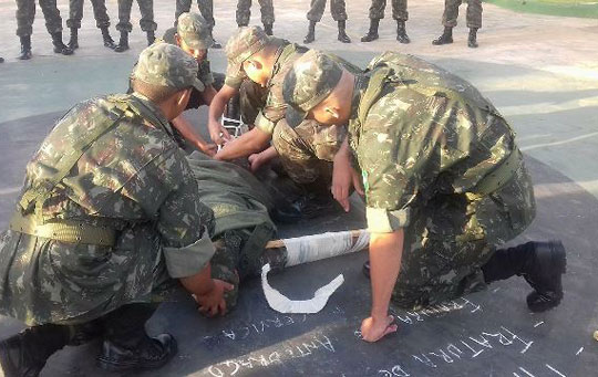 Tiro de Guerra de Brumado recebe visita de inspeção