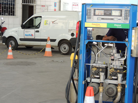 Brumado: Postos de combustíveis são fiscalizados em operação do Ibametro e da ANP