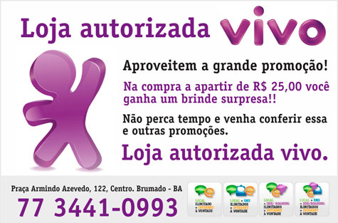 Loja Autorizada Vivo preparou uma promoção especial para você